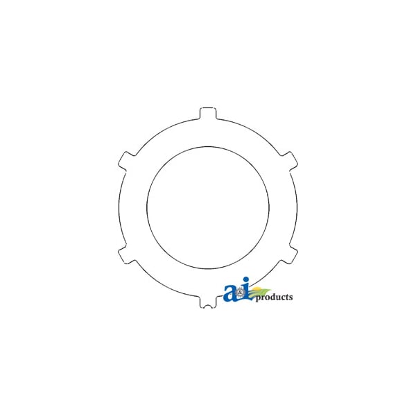 Plate, PTO Clutch & Brake 8" x8" x0.2"